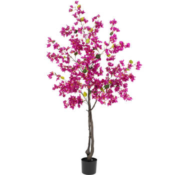 Hoyz Greenery - Kunstplant Bougainvillea 180 cm Paars