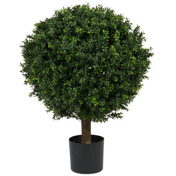 Hoyz Greenery - Buxus Kunstbal Op Stam Romeinse Stijl 85cm