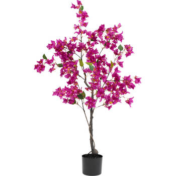 Hoyz Greenery - Kunstplant Bougainvillea 120 cm Paars