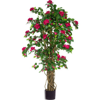 Hoyz Greenery - Kunstplant Bougainvillea Liana Fuchsia 115 cm