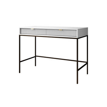 Meubella Kaptafel Navil - Wit - 104 cm