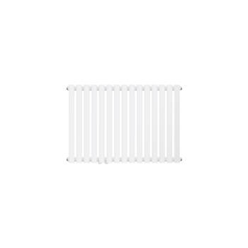 Badkamerradiator Horizontaal met middenaansluiting 600x870 mm Wit LuxeBath