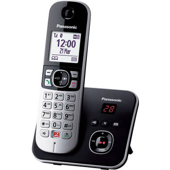 Panasonic KX-TG6861 DECT-telefoon Nummerherkenning Zwart, Grijs