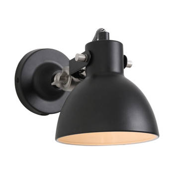 Mexlite Wandlamp mexlite cera 7647zw zwart