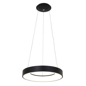 Steinhauer Ringlede Hanglamp Zwart