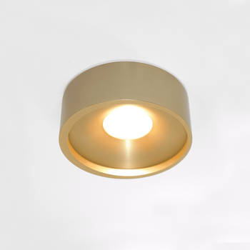 Artdelight Plafondlamp Orlando Ø 14 cm mat mat goud