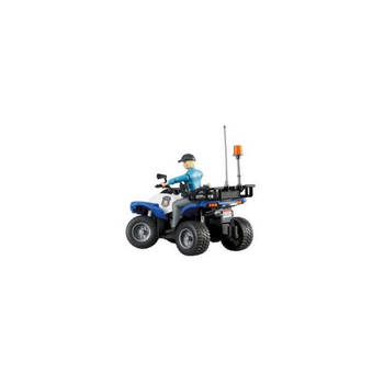 Bruder Politie quad met politieagent