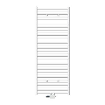 Badkamerradiator Sahara 750 x 1800 mm Wit recht + midden aansluiting