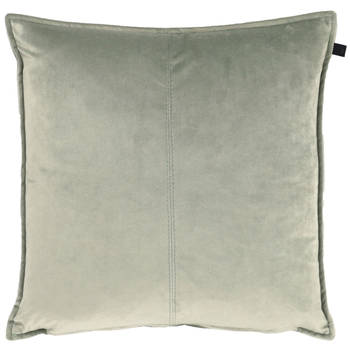 Overseas Sierkussen 'Middlestitch' 45 x 45cm, Soft green