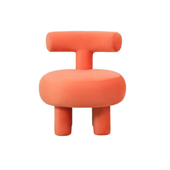 Leitmotiv - Fauteuil Abrazo - Peach orange