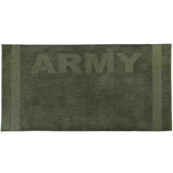 Zavelo Army Strandlaken Leger Groen (100x200 cm)