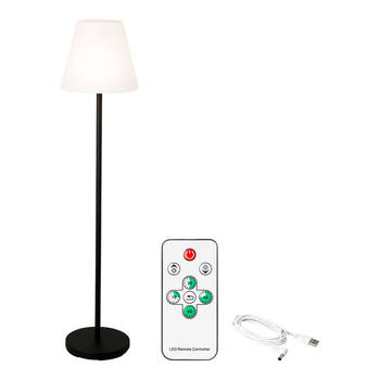 Vloerlamp Lumineo 894459 Zwart 150 cm Herlaadbaar