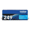 Toner met zeer hoge capaciteit - BROTHER - TN249C - Cyaan - 4000 pagina's