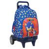 Schoolrugzak met Wielen Sonic Prime Blauw 33 x 45 x 22 cm