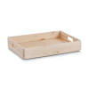 Houten kist Zeller Present - 40 x 30 x 7 cm - Stapelbaar