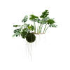 Hoyz Greenery - Kunst hangplant Monstera Deluxe 80 cm