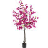 Hoyz Greenery - Kunstplant Bougainvillea 180 cm Paars