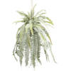 Hoyz Greenery - Kunst hangplant Frosted Varen op bal 97 cm