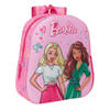 3D-schoolrugzak Barbie Roze Fuchsia 27 x 33 x 10 cm