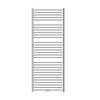 Badkamerradiator Sahara 750 x 1800 mm chroom gebogen met middenaansluiting