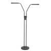 Highlight Vloerlamp Murcia 2 lichts H 145 cm zwart