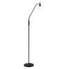 Highlight Vloerlamp Touchy glas H 145 cm zwart