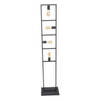 Mexlite Vloerlamp mexlite racky 2982zw zwart