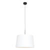 Steinhauer Sparkled Light hanglamp - witte effen kap