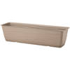 Form Plastic Plantenbak Balustrade - kunststof - beige - L50 x B17 x H14 cm - balkonbak - Plantenbakken