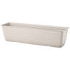 Form Plastic Plantenbak Balustrade - kunststof - lichtgrijs - L50 x B17 x H14 cm - balkonbak - Plantenbakken