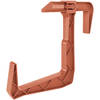 Form Plastic Balkon plantenbak ophang beugels - 1x - voor railing - terracotta - balustradehook - Plantenbakbeugels