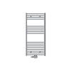 Badkamerradiator Sahara 600 x 1200 mm Chroom recht + midden aansluiting