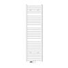 Badkamerradiator Sahara 500 x 1800 mm Wit recht + midden aansluiting