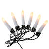 Anna's Collection kerstverlichting - 16 LED kaarsen op clip - 400 cm - Kerstverlichting kerstboom