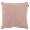 Overseas Sierkussen 'Rib' 45 x 45cm, Rose dust