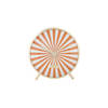 Karlsson - Wekker Candy Swirl - Bright orange & white