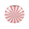 Present Time - Vaas Candy Swirl Large - Flamingo pink & white