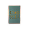 Present Time - Wall Art Ciao Bella Medium - Jungle green & gold