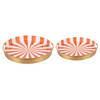 Present Time - Dienblad Candy Swirl - Set van 2