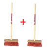 Synx Tools Kinderbezem Nylon Junior set van 2 - Totale lengte 65cm