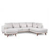 Giga Meubel - Chaise Longue Bank - Beige - 3-Zits Rechts - Melva