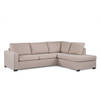 Giga Meubel - Hoekbank Beige Stof - 3-Zits Rechts 252cm - Inari