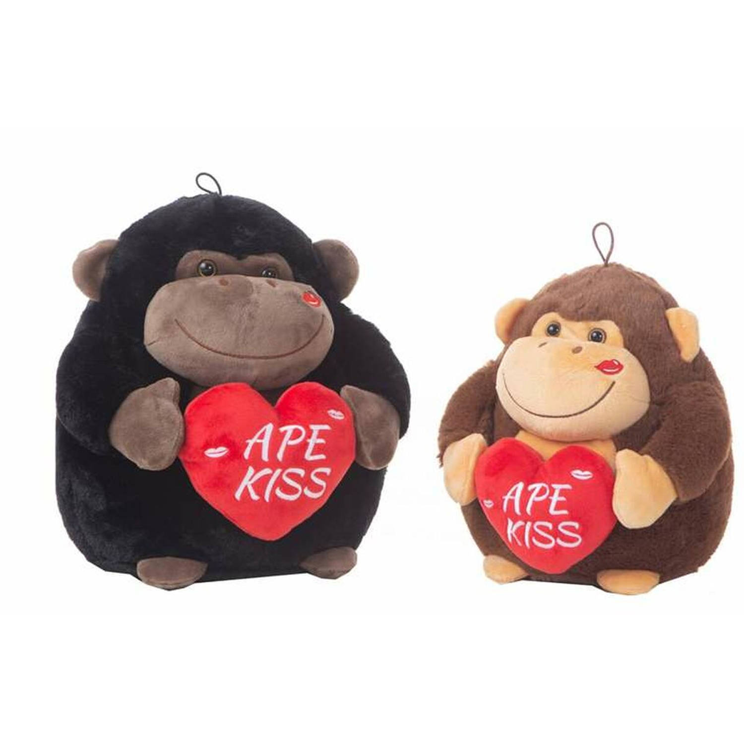 Knuffel Ape Kiss 26 cm Gorilla