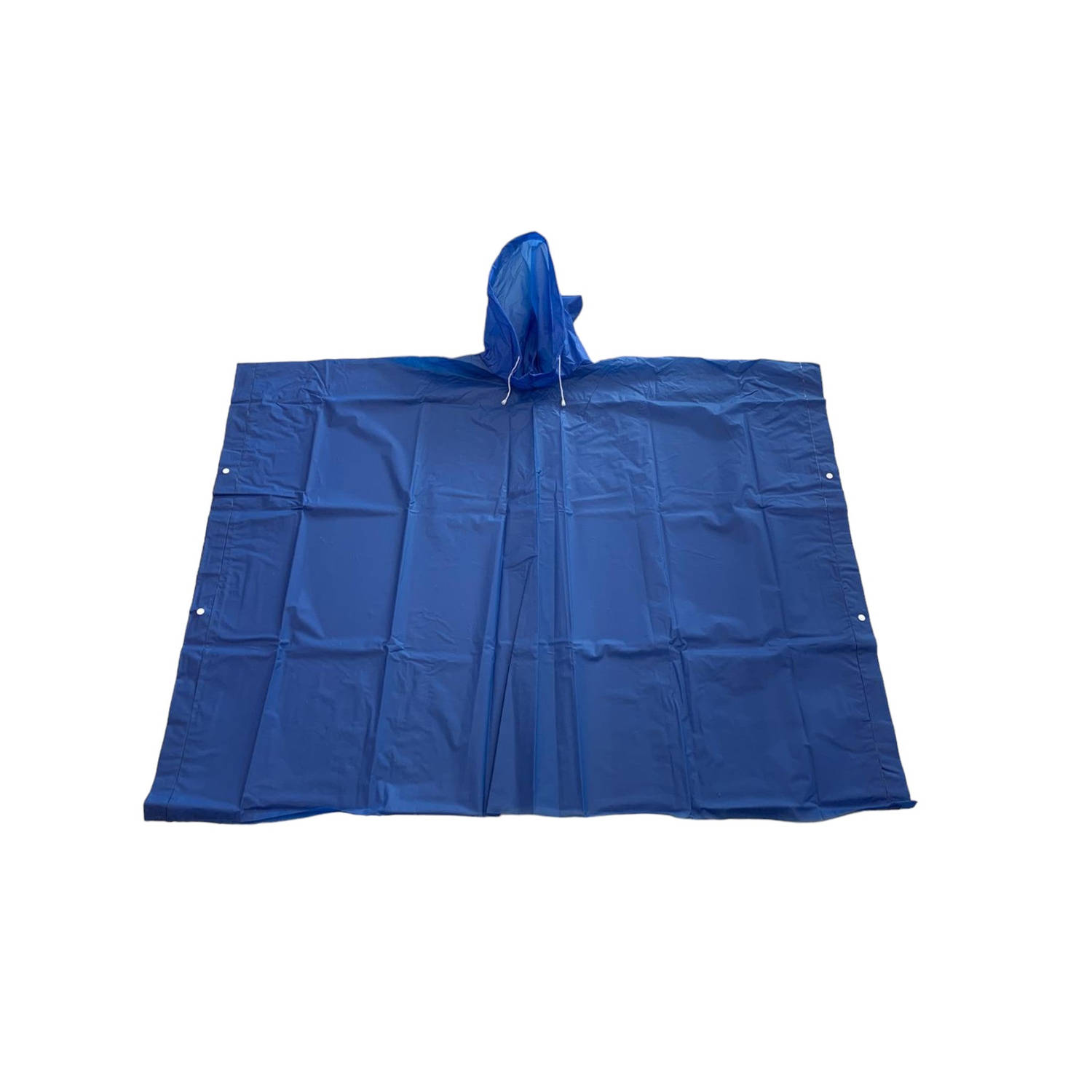 Regenponcho - Blauw - One size fits all - Fietsponcho - Wanderlponcho - Regenpak - Regenjas