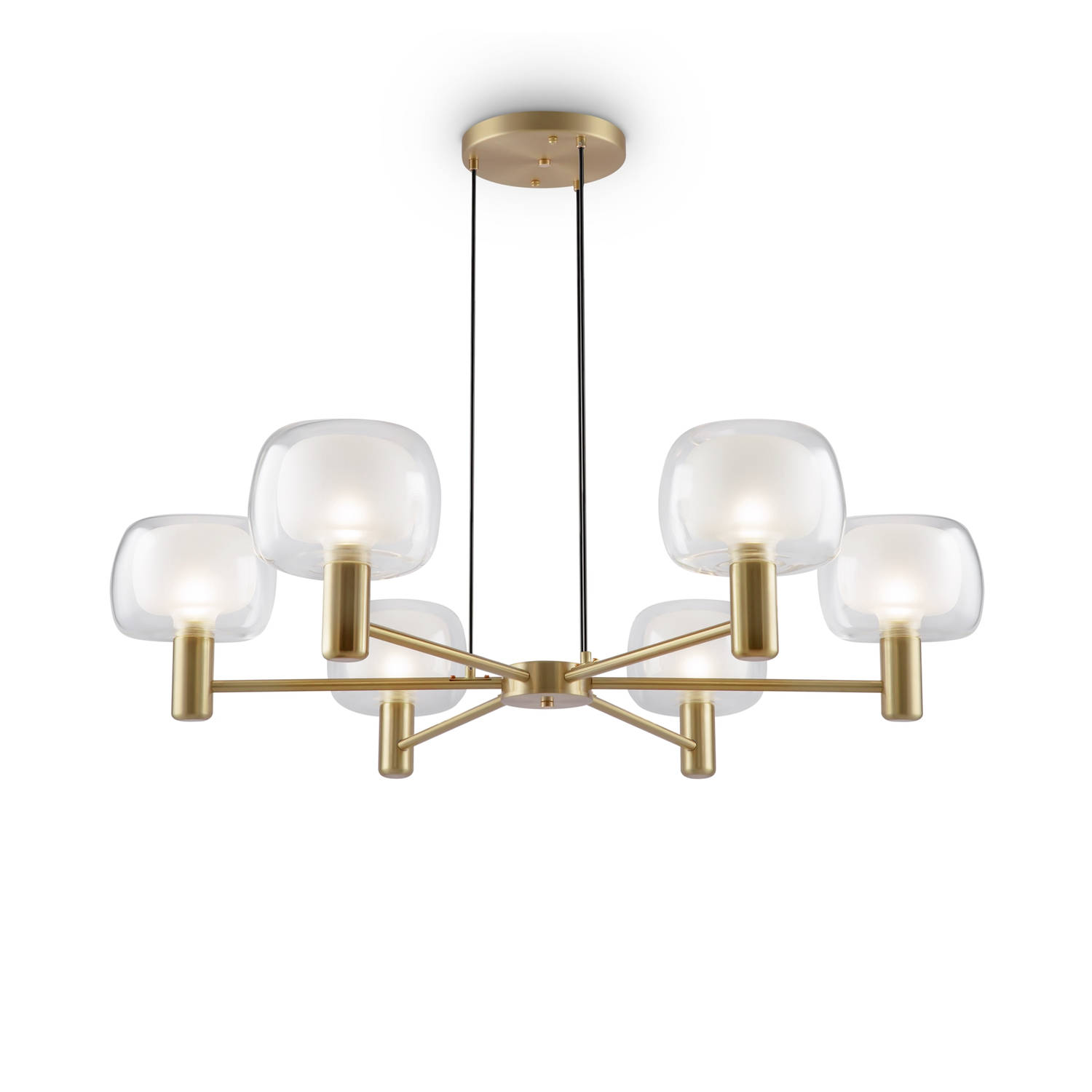 Maytoni - Hanglamp Vision - Goud - Ø96