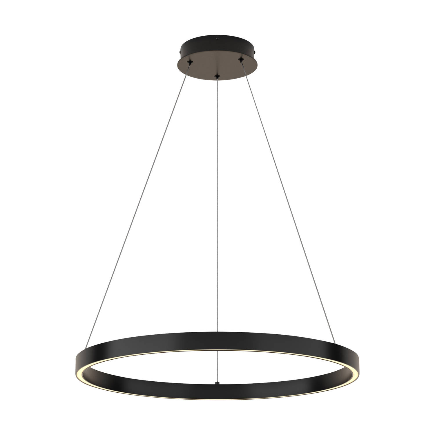 Maytoni - Hanglamp Rim - Zwart - Ø60