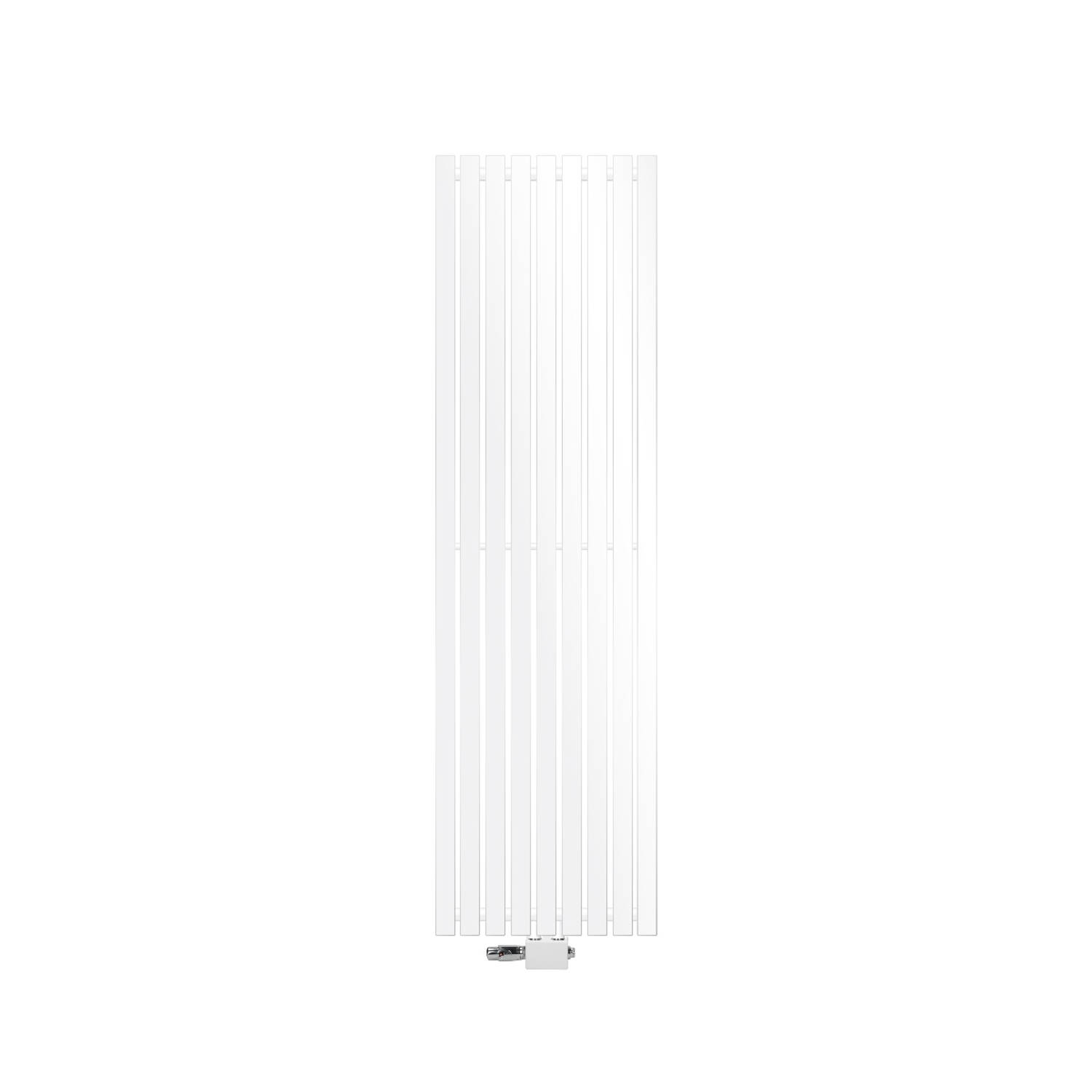 Designpaneelradiator 480x1600 mm, wit, universele aansluitset