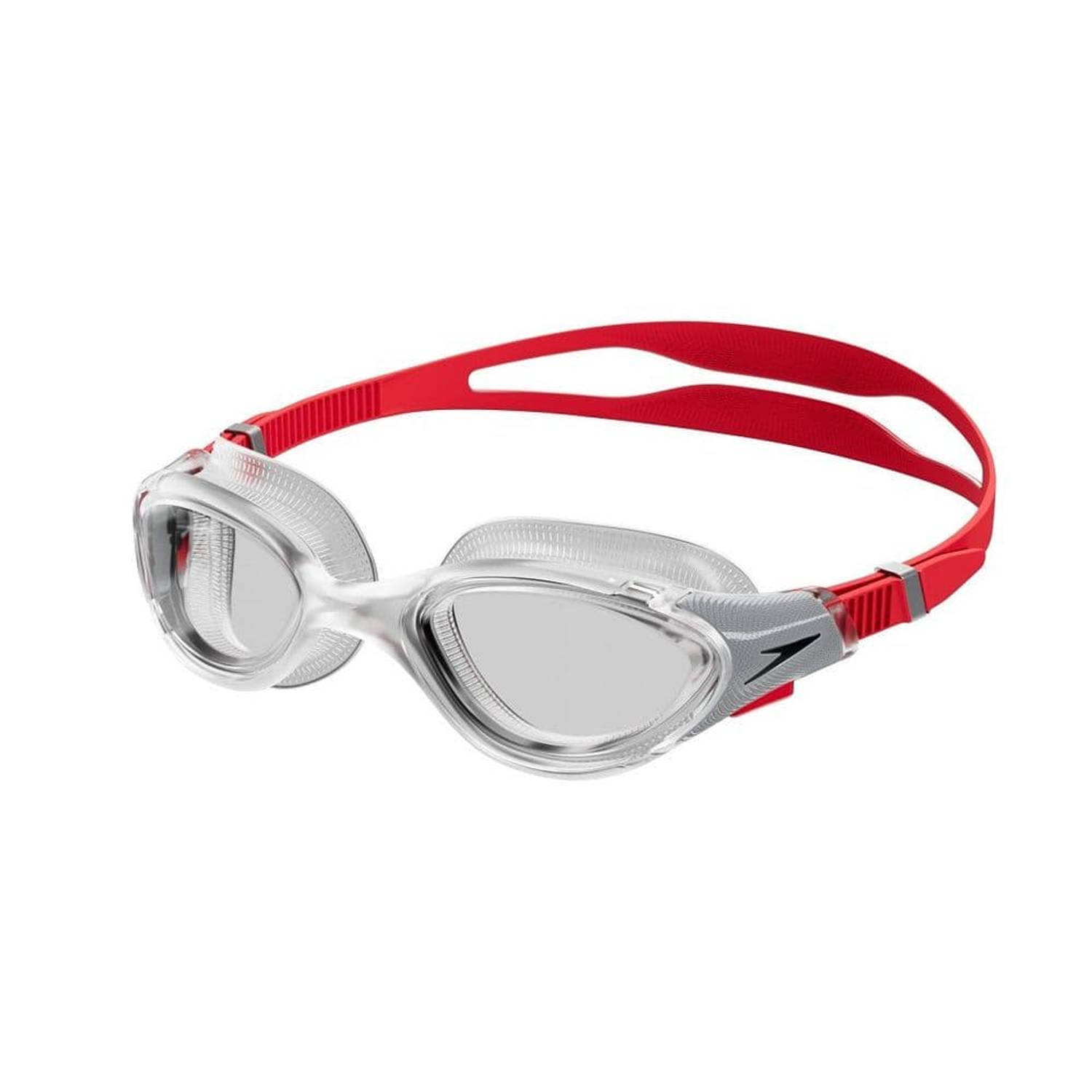 Speedo Biofuse 2.0 Zwembril Unisex - Clear / Rood - One Size