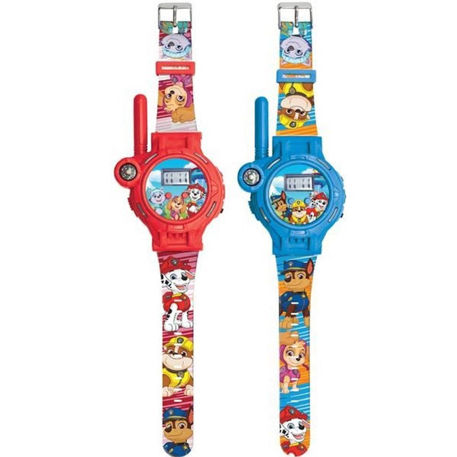 Paw Patrol Walkie Talkie 2-in-1 Horloge Set