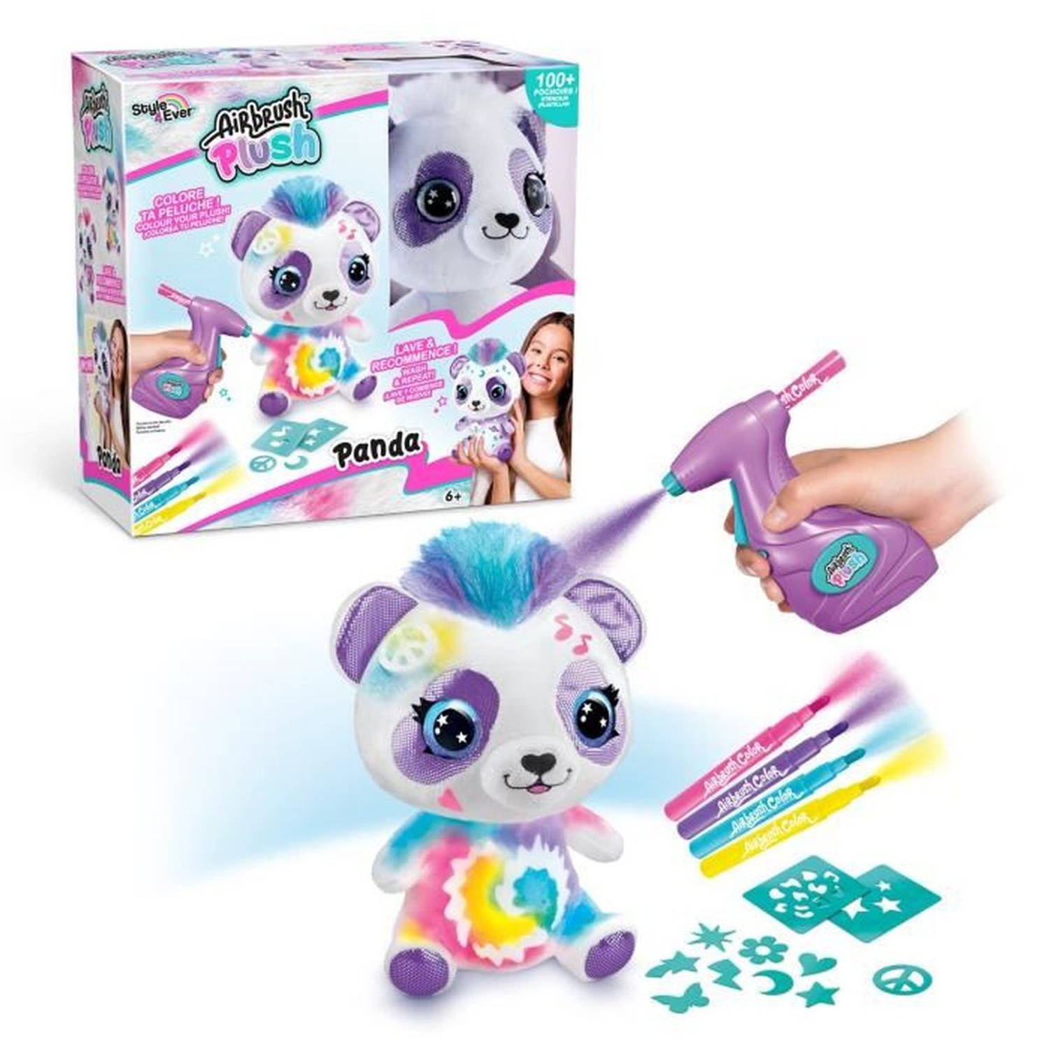 Vaardigheidsspel Canal Toys Airbrush Plush Panda Maatwerk